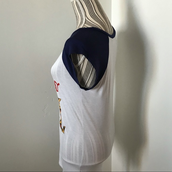 Navy Raglan Tee “Fall Graphic T-Shirt” - Picture 7 of 9